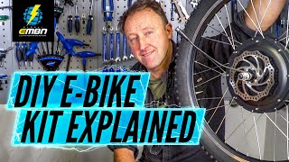 Electric Bike Conversion Kit Options  DIY E Bikes With EMBN [upl. by Zipnick]