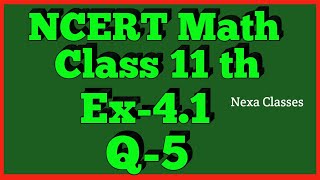 Chapter 4 Ex 41 q5 Principle Of Mathematical Induction Class 11 NCERT MATHS [upl. by Shulins]