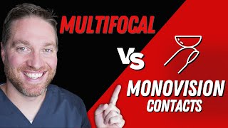 Multifocal VS Monovision Contacts  Contacts For Presbyopia [upl. by Attenborough641]