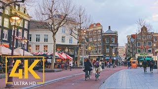 4K Amsterdam Netherlands  Urban Relax Video with City Sounds [upl. by Voletta]