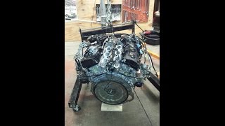 FORD F150 TRUCK 35 V6 ECOBOOST ENGINE FAILURE Removal and Installation [upl. by Jeanna958]