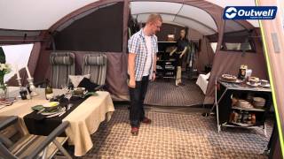 A tour of the Outwell Tennessee 5 tent [upl. by Shurlocke561]