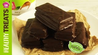 Homemade Tim Tams  Natvias Healthy Treats [upl. by Allenrad709]