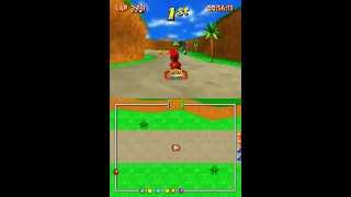 Diddy Kong Racing DS NDS Gameplay [upl. by Airelav84]