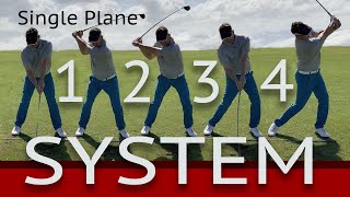 The Single Plane Golf Swing  the Perfect Swing System [upl. by Aihsek]