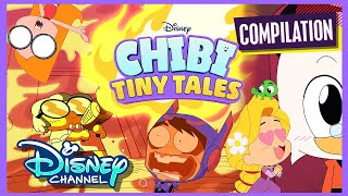 Chibiest Chibis  Compilation  Chibi Tiny Tales  Disney Channel Animation [upl. by Murdocca]