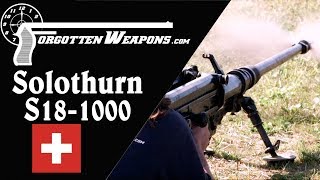 Solothurn S181000 The Pinnacle of AntiTank Rifles [upl. by Macdougall]