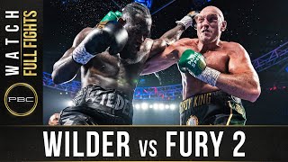 Wilder vs Fury 2 FULL FIGHT February 22 2020 [upl. by Akiemat]