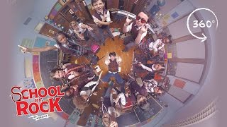 SCHOOL OF ROCK The Musical – “You’re in the Band” 360 Video [upl. by Atiuqcaj]