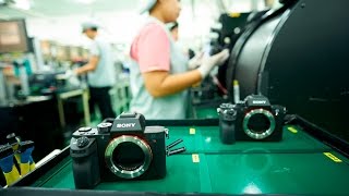 A Sony Factory Tour How the Sony a7r II Gets Made [upl. by Matlick]