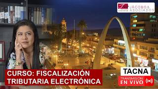 CURSO FISCALIZACIÓN TRIBUTARIA ELECTRÓNICA [upl. by Rhetta]