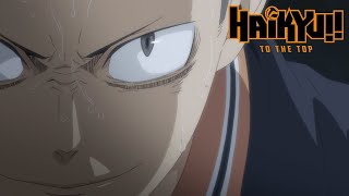 Tanakas Greatest Moment  HAIKYU TO THE TOP [upl. by Desi]