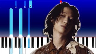 keshi  UNDERSTAND Piano Tutorial [upl. by Xylon]