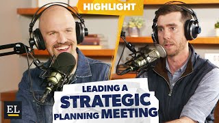 How to ACTUALLY Lead a Strategic Planning Meeting [upl. by Clarance]