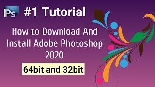 How to Download and Install Photoshop 2020 Free 32bit and 64bit  Learn with MR  Mentor Rutaba [upl. by Tamiko]