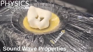 What Are Sound Wave Properties  Physics in Motion [upl. by Heinrik]