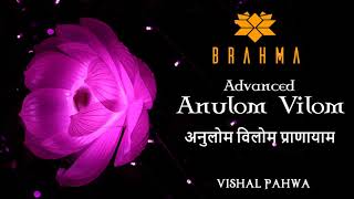 Guided अनुलोम विलोम प्राणायाम  Advanced Anulom Vilom  include all 3 Levels  in Hindi [upl. by Yonit2]