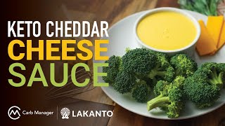 Keto Cheddar Cheese Sauce Recipe [upl. by Findley]