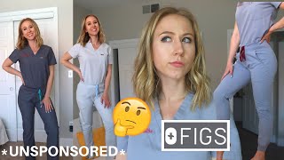 Are Figs Scrubs Worth it  HONEST Review [upl. by Ecnarepmet]