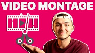 How to make a video montage online  FAST amp EASY [upl. by Loginov]