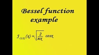 Bessels example prove that J12 x PART2 good and simple example [upl. by Rima]