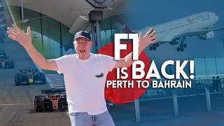 Perth to Bahrain for F1 preseason testing [upl. by Desiree130]