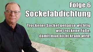 Sockelabdichtung gegen Feuchtigkeit [upl. by Olmstead]