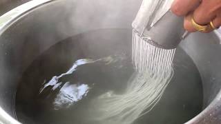 Thai Rice Flour Noodles Recipe [upl. by Marbut]