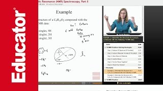 NMR Spectroscopy Examples  Organic Chemistry [upl. by Towbin562]