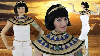 DIY Cleopatra Costume 🎃 Halloween Costume [upl. by Eednahs801]