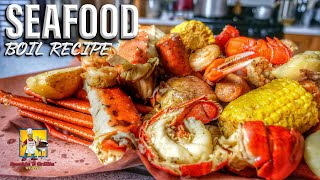 Seafood Boil Recipe In A Pot [upl. by Enilaf]