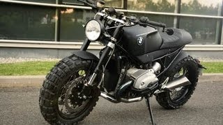 BMW R1200 R  A Scrambler Motorcycle for Lazareth [upl. by Westerfield]