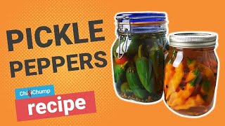 How to Pickle Chilli Peppers Easy and Tasty [upl. by Jenkel753]