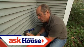 How to Rebuild a Hose Spigot  Ask This Old House [upl. by Tannenbaum]