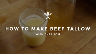 How to Make Beef Tallow From Brisket Trimmings [upl. by Ahsem]