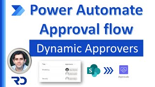 Dynamic Approvers amp log history with Power Automate Approvals [upl. by Pradeep]