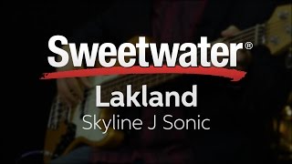 Lakland Skyline J Sonic Electric Bass Demo [upl. by Einafpets]