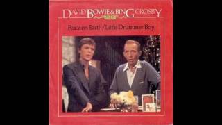 David Bowie amp Bing Crosby  Little Drummer Boy [upl. by Anileve958]