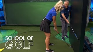 Golf Instruction How to use a wall to improve your swing  School of Golf  Golf Channel [upl. by Hiltan]