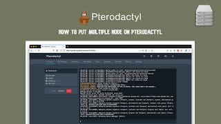 SPECIAL 10K VIEWS HOW TO PUT MULTIPLE NODE ON PTERODACTYL [upl. by Aerdnek]