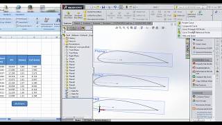 Wind Turbine Blade in Solidworks Part1 [upl. by Cecilla]