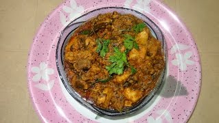 GONGURA south indian CHICKEN home made and simple [upl. by Mashe]