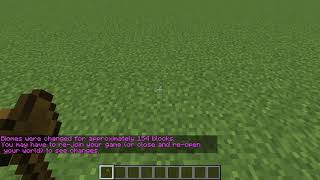 How to Change Biome in WorldEdit [upl. by Yrrac246]