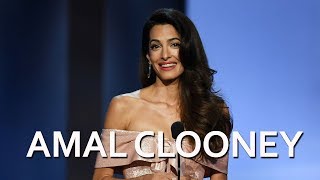 Amal Clooney Honors George Clooney at the 46th AFI Life Achievement Award Tribute [upl. by Gabbi]