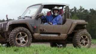 Quadix Buggy 800 4x4 Offroadtest von Jutta Kleinschmidt [upl. by Kennet]