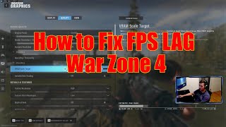 Warzone 4 How to Fix Low FPS [upl. by Chuah633]