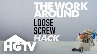 The Work Around How to Fix Loose Screws on Glasses  HGTV [upl. by Karsten]