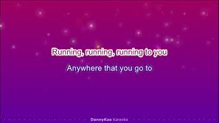 Running To You  Simi amp Chike Karaoke [upl. by Ainerbas]