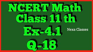 Chapter 4 Ex 41 q18 Principle Of Mathematical Induction Class 11 NCERT MATHS [upl. by Saoj374]