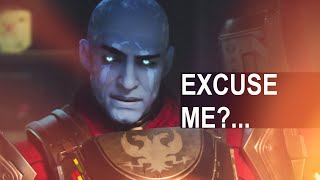 Zavala Meme quotExcuse Mequot Season of the Chosen Destiny 2 Cutscene Beyond Light MOTW [upl. by Alaric]